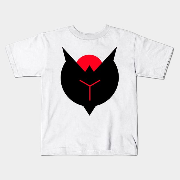 Crimson Reject Kids T-Shirt by Lazarusmeteor